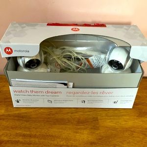 Digital video monitor with two cameras